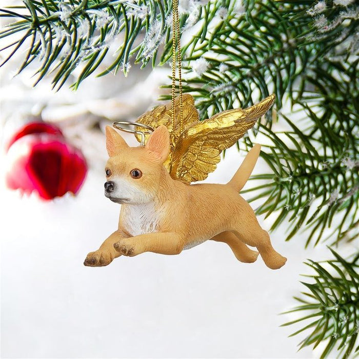 Honor Your Pet: Chihuahua Holiday Dog Angel Ornament