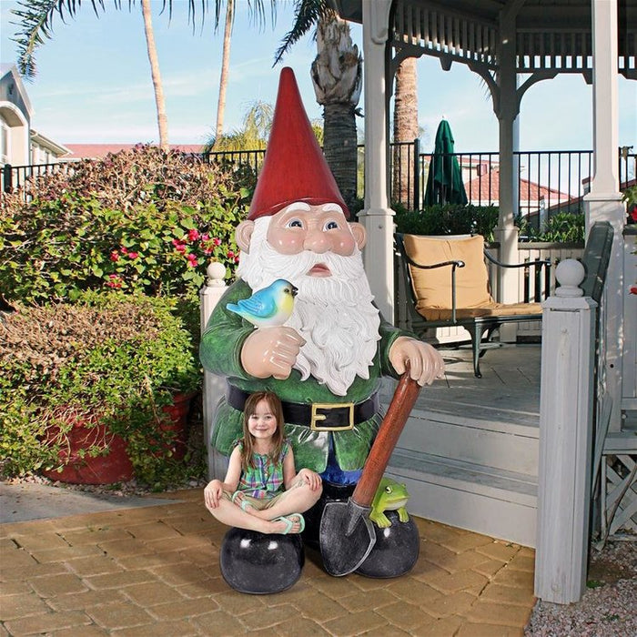 Gottfried the Giant's Bigger Brother Garden Gnome Statues