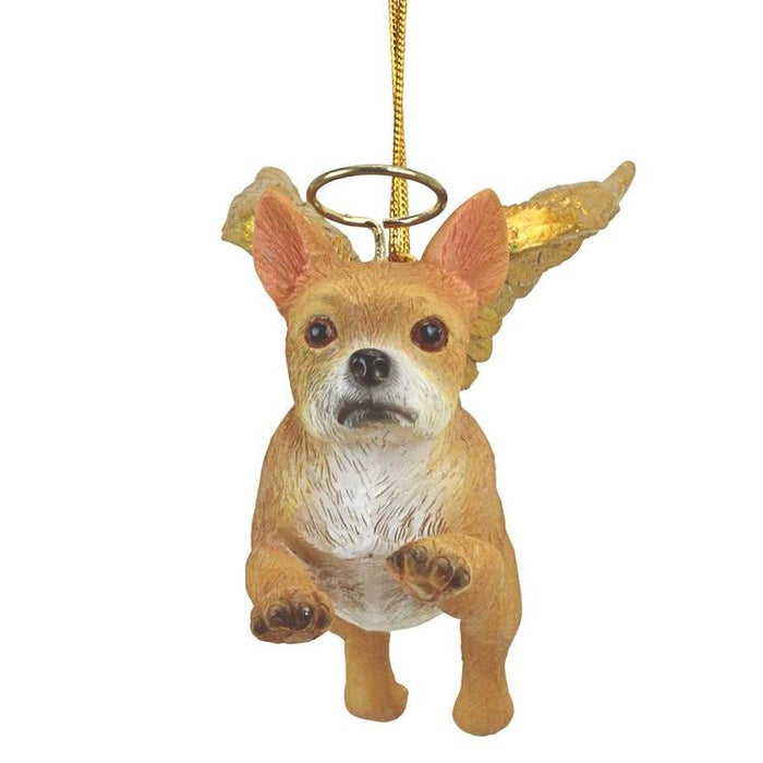 Honor Your Pet: Chihuahua Holiday Dog Angel Ornament