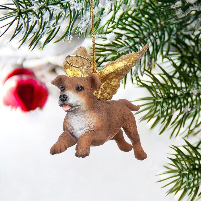 Honor Your Pet: Pit Bull Holiday Dog Angel Ornament