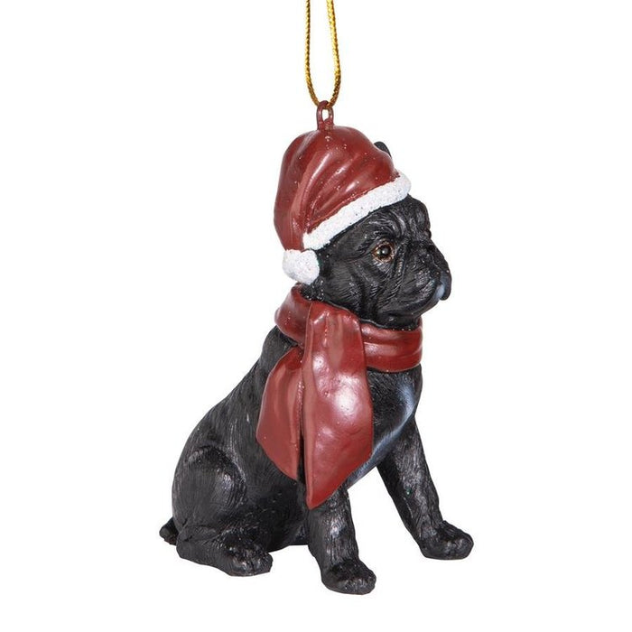 French Bulldog Holiday Dog Ornament Pet Decoration