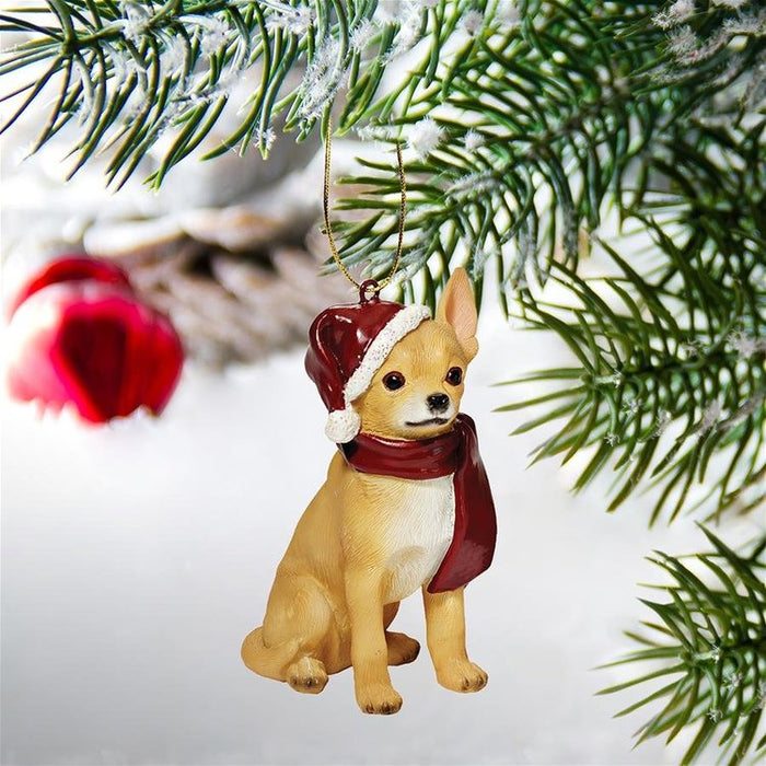 Chihuahua Holiday Dog Ornament Pet Decoration