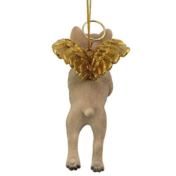 Honor Your Pet: French Bulldog Holiday Dog Angel Ornament