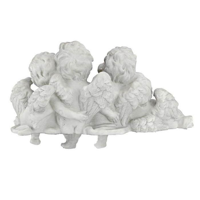 Cherub Conclave Shelf Sitting Angel Statue