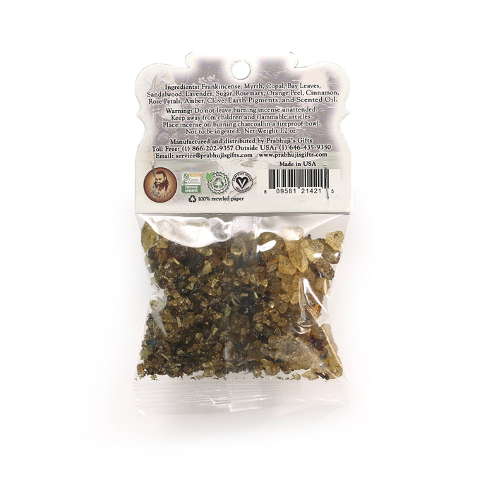 Resin Incense Dhanvantari - Health and Healing - 1.2oz bag