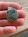 Turquoise & Sterling Silver Oval Pendant - Culture Kraze Marketplace.com