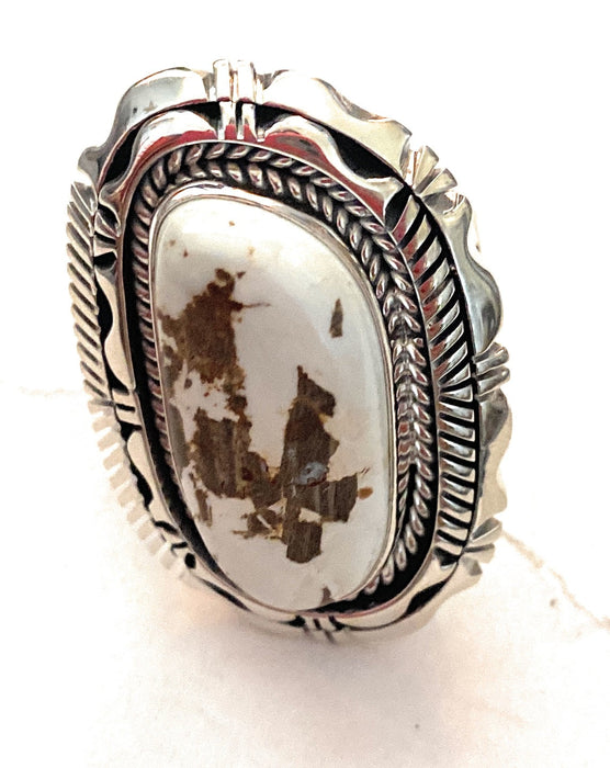 Navajo Dry Creek Turquoise & Sterling Silver Ring Size 9 - Culture Kraze Marketplace.com