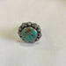 Handmade Sterling Silver & Turquoise Adjustable Ring Signed Nizhoni - Culture Kraze Marketplace.com