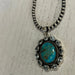 Handmade Sterling Silver & Multi Stone Cluster Pendant Signed Nizhoni - Culture Kraze Marketplace.com