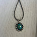 Handmade Sterling Silver & Multi Stone Cluster Pendant Signed Nizhoni - Culture Kraze Marketplace.com