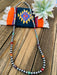 Navajo Multi Stone & Sterling Silver Pearl Beaded 30” Necklace - Culture Kraze Marketplace.com