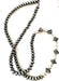 Navajo Sterling Silver Pearl Beaded Necklace 30” - Culture Kraze Marketplace.com