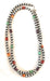 Navajo Multi Stone & Sterling Silver Pearl Beaded 30” Necklace - Culture Kraze Marketplace.com