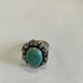 Handmade Sterling Silver &  Turquoise Adjustable Ring Signed Nizhoni - Culture Kraze Marketplace.com