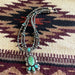 Beautiful Navajo Sterling Silver3 Strand Beaded Turquoise Necklace With Pendant Signed Gilbert Tom - Culture Kraze Marketplace.com