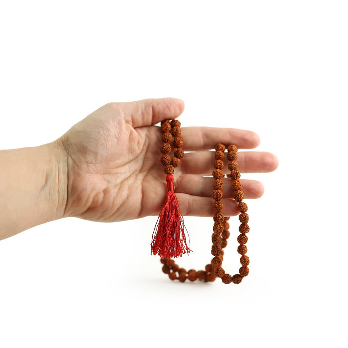 Prayer Mala Beads - Rudraksha - 108 Prayer Beads