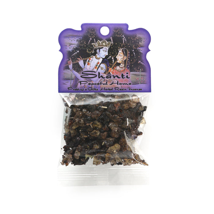 Resin Incense Shanti - Peaceful Home - 1.2oz bag