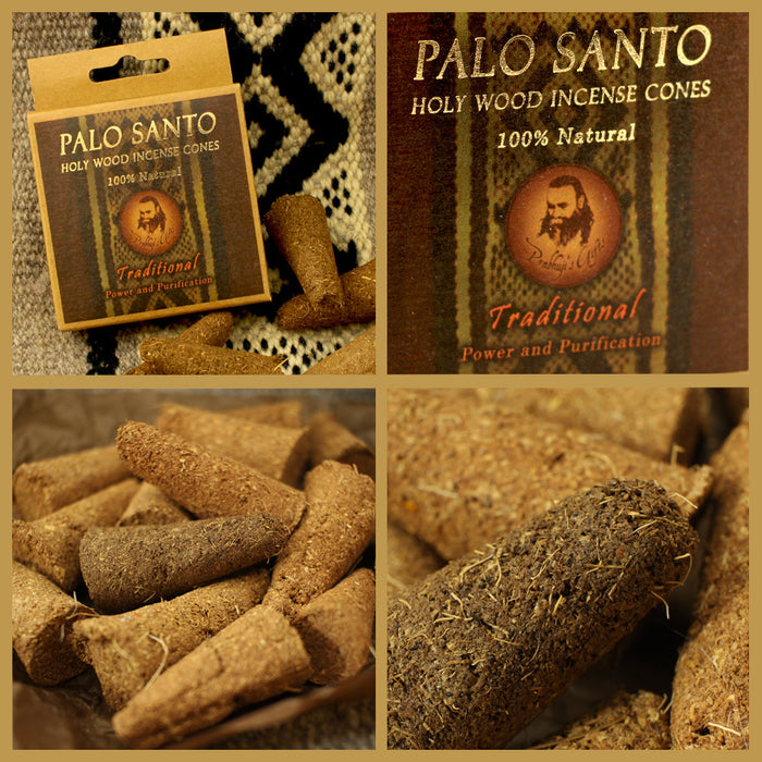 Palo Santo Traditional -  Power & Purification -  6 Incense Cones