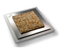 Classic Stainless Steel Matzah Tray by Laura Cowan - Culture Kraze Marketplace.com