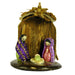 <center>Mini Coconut Nativity</br>handmade in Ecuador by artisans at Camari</center>