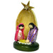 <center>Miniature Nativity made from the shell of a Pistachio Nut by artisans of Camari in Ecuador</center>