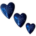 <center>Purple Soapstone Heart with Etched Flower</br>Small, Medium and Large</br>Crafted by Artisans in Haiti</center>