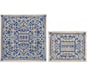 Yair Emanuel Embroidered Floral Matzah & Afikoman Cover, Sold Separately - Blue - Culture Kraze Marketplace.com