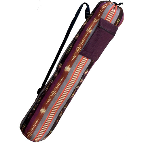 <center>Pink Woven Cotton Yoga Bag </br>Crafted by Artisans in Guatemala </br>Measure about 27” long x 4-1/2” diameter</center>