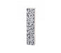 Dorit Judaica Lucite Mezuzah Case Pomegranate Leaf Design - Gray and White - Culture Kraze Marketplace.com