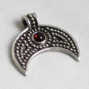 925 Sterling Silver Lunular II Red - Culture Kraze Marketplace.com