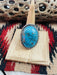 Navajo Kingman Turquoise & Sterling Silver Statement Ring Size 9 Signed - Culture Kraze Marketplace.com