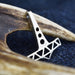 925 Sterling Silver Openwork Thor's Hammer - Culture Kraze Marketplace.com