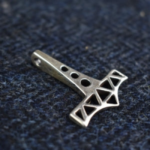 925 Sterling Silver Openwork Thor's Hammer - Culture Kraze Marketplace.com