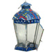 <center>Six-Sided Candle Lantern </br>Crafted by Artisans in India </br>Measures 13” high x 6” wide x 7” deep</center>