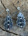 Navajo Sterling Silver Southwest Dangle Earrings Signed - Culture Kraze Marketplace.com