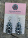 Navajo Sterling Silver Southwest Dangle Earrings Signed - Culture Kraze Marketplace.com