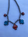 Buffalo Dancer Kingman Turquoise & Spiny Sterling Cross Beaded Necklace Signed - Culture Kraze Marketplace.com