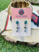 Navajo Abalone and Sterling Silver Blossom Dangle Earrings - Culture Kraze Marketplace.com