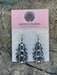 Navajo Sterling Silver Southwest Dangle Earrings Signed - Culture Kraze Marketplace.com