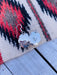 Navajo Sterling Silver Gaspeite Dangle Earrings Signed - Culture Kraze Marketplace.com