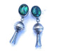 Navajo Abalone and Sterling Silver Blossom Dangle Earrings - Culture Kraze Marketplace.com