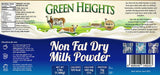 Non Fat Dry Milk Powder - 2.2 Pounds / 1 Kilo Jar by Green Heights-3