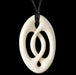 Oval Overlay Twist, handcrafted bone pendant - Culture Kraze Marketplace.com