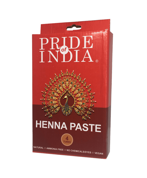 Herbal Henna Tattoo Mehendi Paste - BUY 1 GET 1 FREE  - 1.25oz Tube (100% Natural)-2