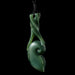 Sculpted Nautilus Shell piece in Inanga jade by Madelyne Gourdin - Culture Kraze Marketplace.com