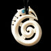 Koru with Manaia head by Yuri Terenyi - Culture Kraze Marketplace.com