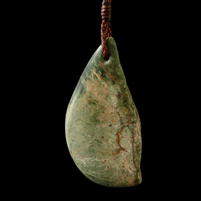 NZ Jade Free Form Pendant by Madelyne Gourdin - Culture Kraze Marketplace.com