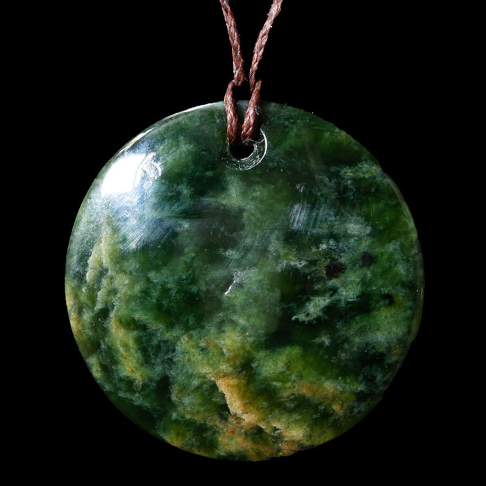 Handcrafted Jade Disc Pendant - Culture Kraze Marketplace.com