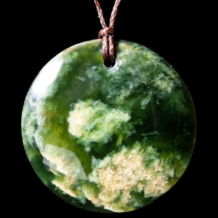 Handcrafted Jade Disc Pendant - Culture Kraze Marketplace.com