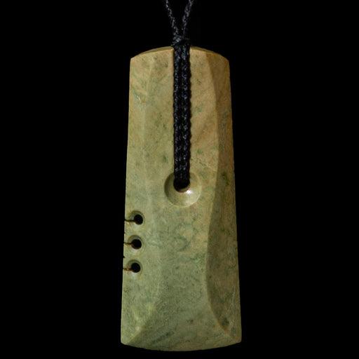 Notched Pounamu Toki by Reagan Bregmen - Culture Kraze Marketplace.com